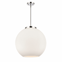 Innovations Athens 3-LT 13.75" Pendant - Polished Chrome - 221-3S-PC-G121-18