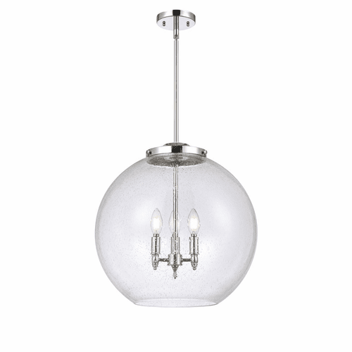 Innovations Athens 3-LT 13.75" Pendant - Polished Chrome - 221-3S-PC-G124-18