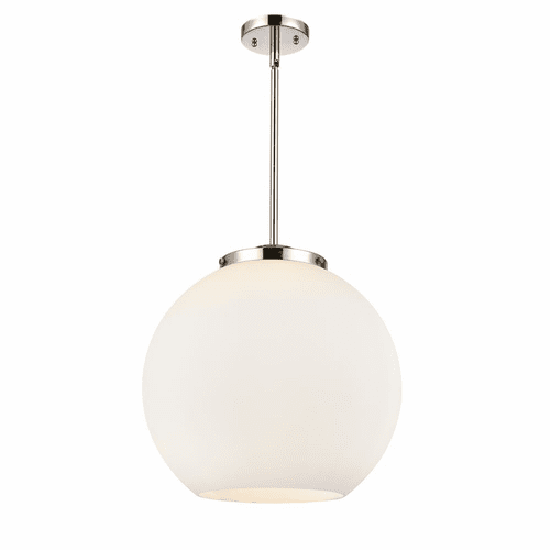 Innovations Athens 3-LT 13.75" Pendant - Polished Nickel - 221-3S-PN-G121-16