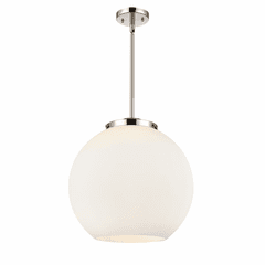 Innovations Athens 3-LT 13.75" Pendant - Polished Nickel - 221-3S-PN-G121-16