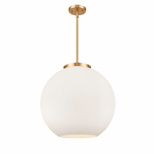 Innovations Athens 3-LT 13.75" Pendant - Satin Gold - 221-3S-SG-G121-18