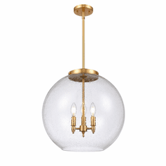 Innovations Athens 3-LT 13.75" Pendant - Satin Gold - 221-3S-SG-G124-18