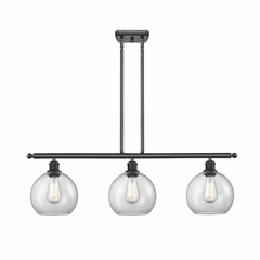 Innovations Athens Island Light - Matte Black - 516-3I-BK-G122
