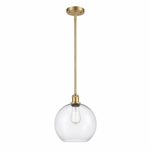 Innovations Athens Mini Pendant - Satin Gold - 516-1S-SG-G122-10