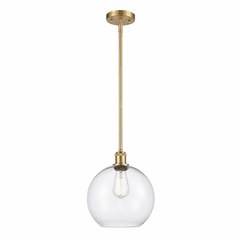 Innovations Athens Mini Pendant - Satin Gold - 516-1S-SG-G122-10