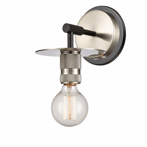 Innovations Aurora 1 Light Sconce - Brushed Satin Nickel - 431-1W-BSN