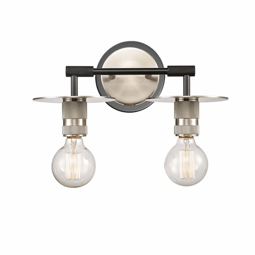 Innovations Aurora 2 Light Bath Vanity Light - Brushed Satin Nickel - 431-2W-BSN