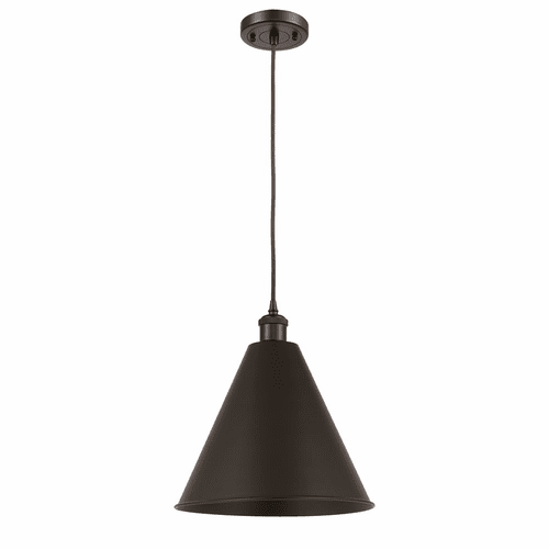 Innovations Ballston Cone 1-LT Mini Pendant - Oil Rubbed Bronze - 516-1P-OB-MBC-16-OB