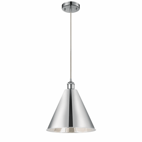 Innovations Ballston Cone 1-LT Mini Pendant - Polished Chrome - 516-1P-PC-MBC-16-PC