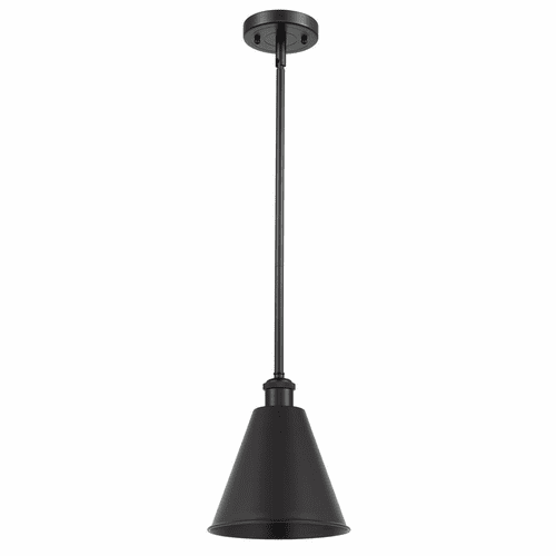 Innovations Ballston Cone 1-LT Pendant - Matte Black - 516-1S-BK-MBC-8-BK