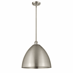 Innovations Ballston Dome 1-LT Pendant - Brushed Satin Nickel - 516-1S-SN-MBD-16-SN-LED