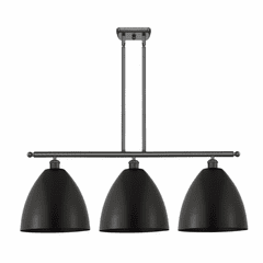 Innovations Ballston Dome 3-LT Island Light - Oil Rubbed Bronze - 516-3I-OB-MBD-12-OB-LED