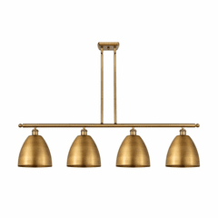 Innovations Ballston Dome 4-LT Island Light - Brushed Brass - 516-4I-BB-MBD-9-BB