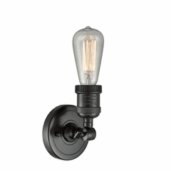 Innovations Bare Bulb 1-LT Sconce - Matte Black - 202ADA-BK