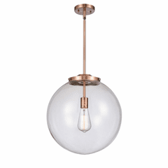 Innovations Beacon 1-LT 16" Pendant - Antique Copper - 221-1S-AC-G202-16-LED