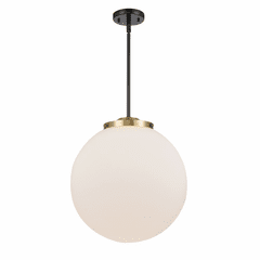 Innovations Beacon 1-LT 16" Pendant - Black Antique Brass - 221-1S-BAB-G201-16