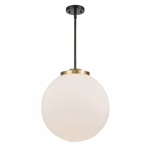 Innovations Beacon 1-LT 16" Pendant - Black Antique Brass - 221-1S-BAB-G201-16-LED