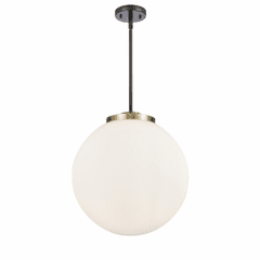 Innovations Beacon 1-LT 16" Pendant - Black Antique Brass - 221-3S-BAB-G201-16