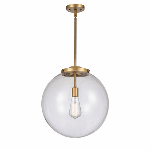 Innovations Beacon 1-LT 16" Pendant - Brushed Brass - 221-1S-BB-G202-16