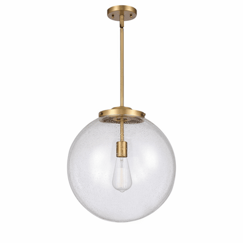 Innovations Beacon 1-LT 16" Pendant - Brushed Brass - 221-1S-BB-G204-16-LED