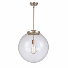 Innovations Beacon 1-LT 16" Pendant - Brushed Satin Nickel - 221-1S-SN-G202-16-LED