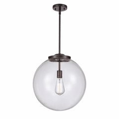 Innovations Beacon 1-LT 16" Pendant - Oil Rubbed Bronze - 221-1S-OB-G202-16-LED