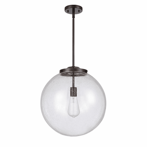 Innovations Beacon 1-LT 16" Pendant - Oil Rubbed Bronze - 221-1S-OB-G204-16-LED