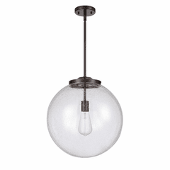 Innovations Beacon 1-LT 16" Pendant - Oil Rubbed Bronze - 221-1S-OB-G204-16-LED