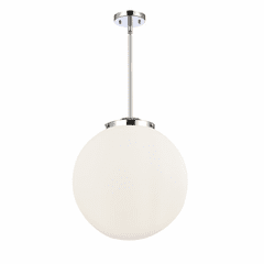Innovations Beacon 1-LT 16" Pendant - Polished Chrome - 221-3S-PC-G201-16