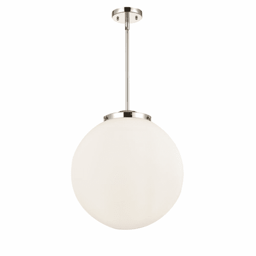 Innovations Beacon 1-LT 16" Pendant - Polished Nickel - 221-3S-PN-G201-16