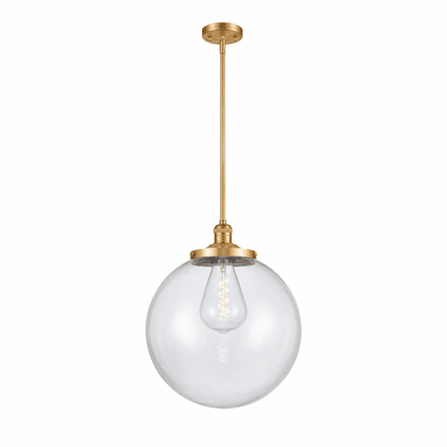 Innovations Beacon 1-LT 16" Pendant - Satin Gold - 201S-SG-G202-16