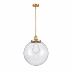 Innovations Beacon 1-LT 16" Pendant - Satin Gold - 201S-SG-G202-16