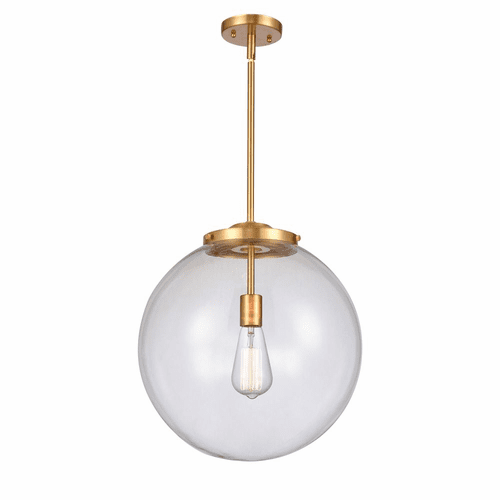 Innovations Beacon 1-LT 16" Pendant - Satin Gold - 221-1S-SG-G202-16