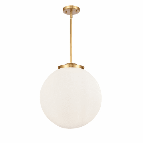 Innovations Beacon 1-LT 16" Pendant - Satin Gold - 221-3S-SG-G201-16