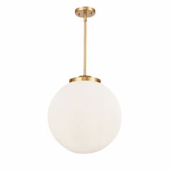 Innovations Beacon 1-LT 16" Pendant - Satin Gold - 221-3S-SG-G201-16