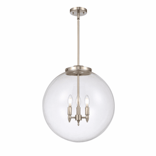 Innovations Beacon 1-LT 18" LED Pendant - Brushed Satin Nickel - 221-3S-SN-G202-18-LED