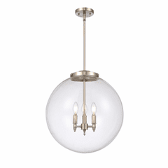 Innovations Beacon 1-LT 18" LED Pendant - Brushed Satin Nickel - 221-3S-SN-G202-18-LED