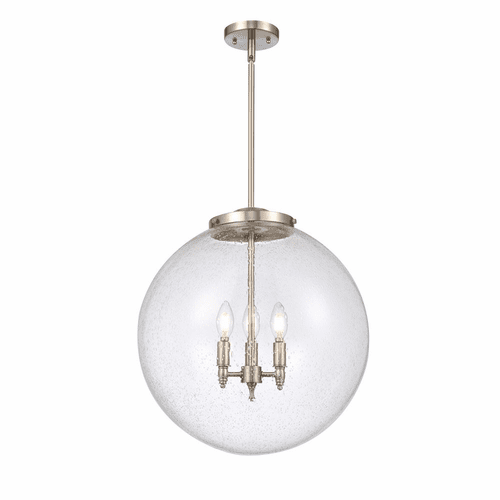 Innovations Beacon 1-LT 18" LED Pendant - Brushed Satin Nickel - 221-3S-SN-G204-18-LED
