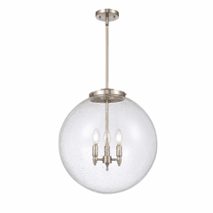 Innovations Beacon 1-LT 18" LED Pendant - Brushed Satin Nickel - 221-3S-SN-G204-18-LED