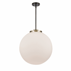 Innovations Beacon 1-LT 18" Pendant - Black Antique Brass - 221-1S-BAB-G201-18