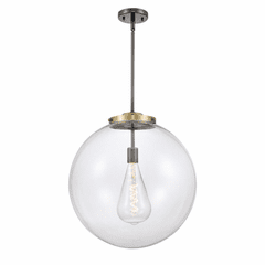 Innovations Beacon 1-LT 18" Pendant - Black Antique Brass - 221-1S-BAB-G202-18