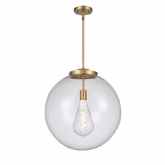 Innovations Beacon 1-LT 18" Pendant - Brushed Brass - 221-1S-BB-G202-18