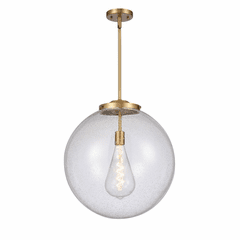 Innovations Beacon 1-LT 18" Pendant - Brushed Brass - 221-1S-BB-G204-18-LED