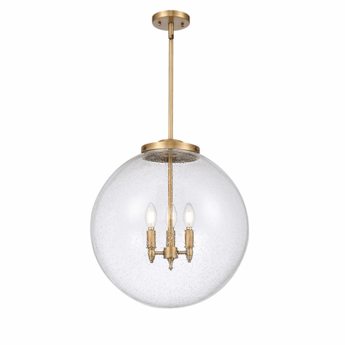 Innovations Beacon 1-LT 18" Pendant - Brushed Brass - 221-3S-BB-G204-18-LED