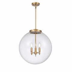 Innovations Beacon 1-LT 18" Pendant - Brushed Brass - 221-3S-BB-G204-18-LED