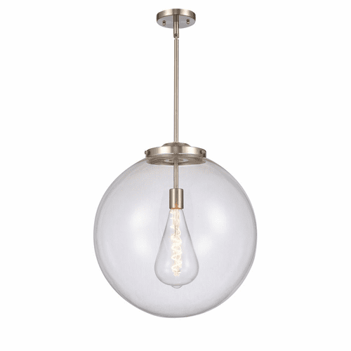 Innovations Beacon 1-LT 18" Pendant - Brushed Satin Nickel - 221-1S-SN-G202-18-LED