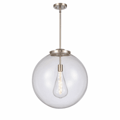 Innovations Beacon 1-LT 18" Pendant - Brushed Satin Nickel - 221-1S-SN-G202-18-LED