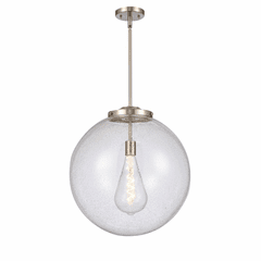 Innovations Beacon 1-LT 18" Pendant - Brushed Satin Nickel - 221-1S-SN-G204-18-LED