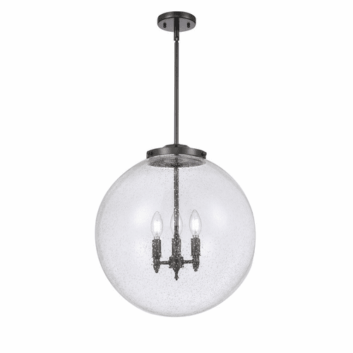 Innovations Beacon 1-LT 18" Pendant - Matte Black - 221-3S-BK-G204-18-LED