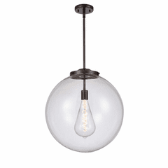 Innovations Beacon 1-LT 18" Pendant - Oil Rubbed Bronze - 221-1S-OB-G202-18-LED